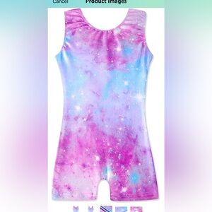 Pink Galaxy Leotard